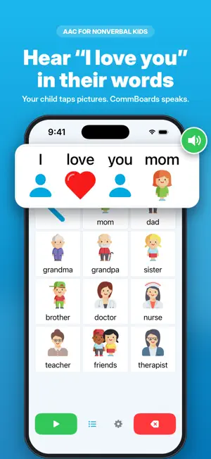 CommBoards: AAC Speech & Talk screenshot 1
