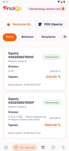 FırsatGo Partner Uygulaması screenshot