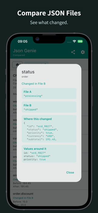 Json Genie: JSON Editor/Viewer Screenshot 4 of 8
