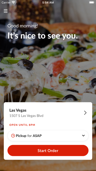 Boston Pizza Vegas iPhone screenshot 2 - Food & Drink app
