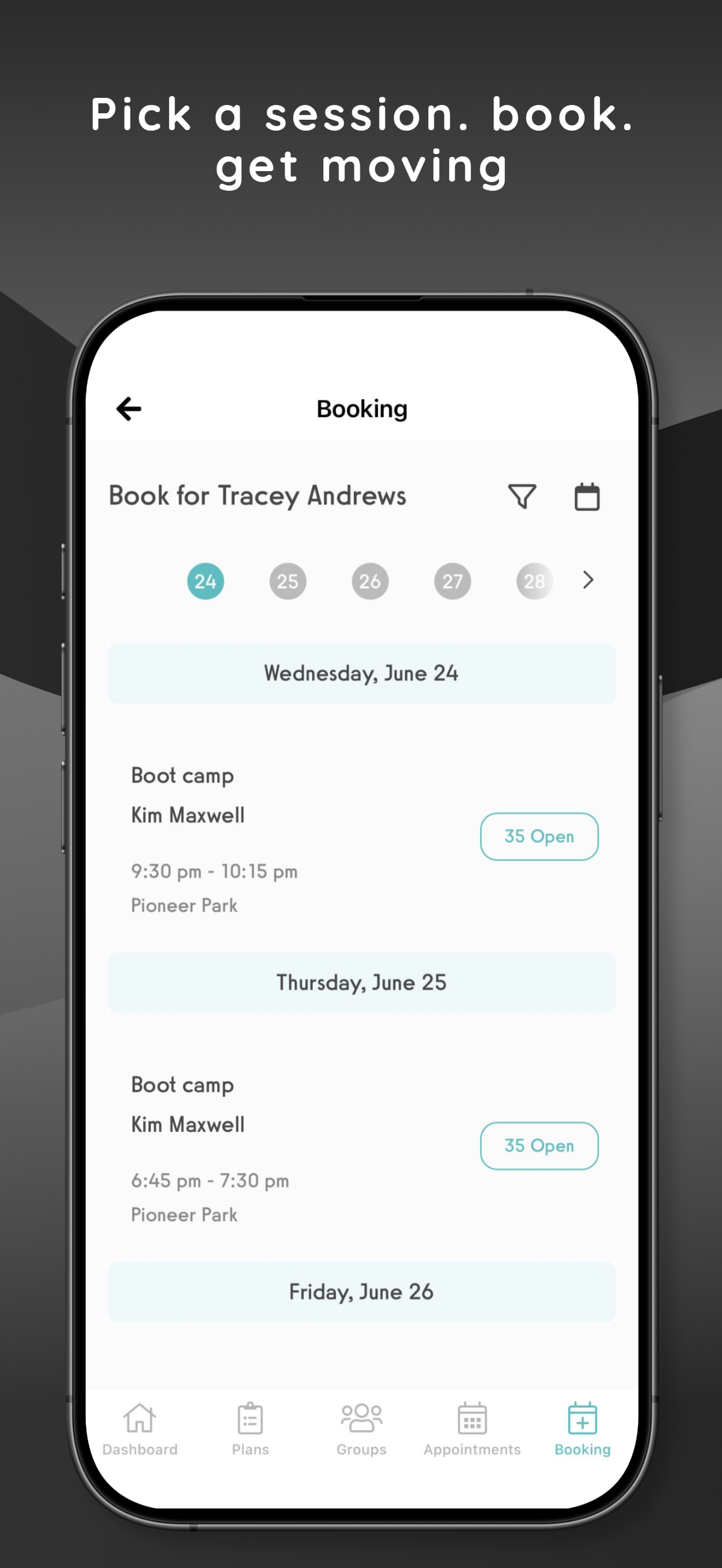 KMax Fitness screenshot 4