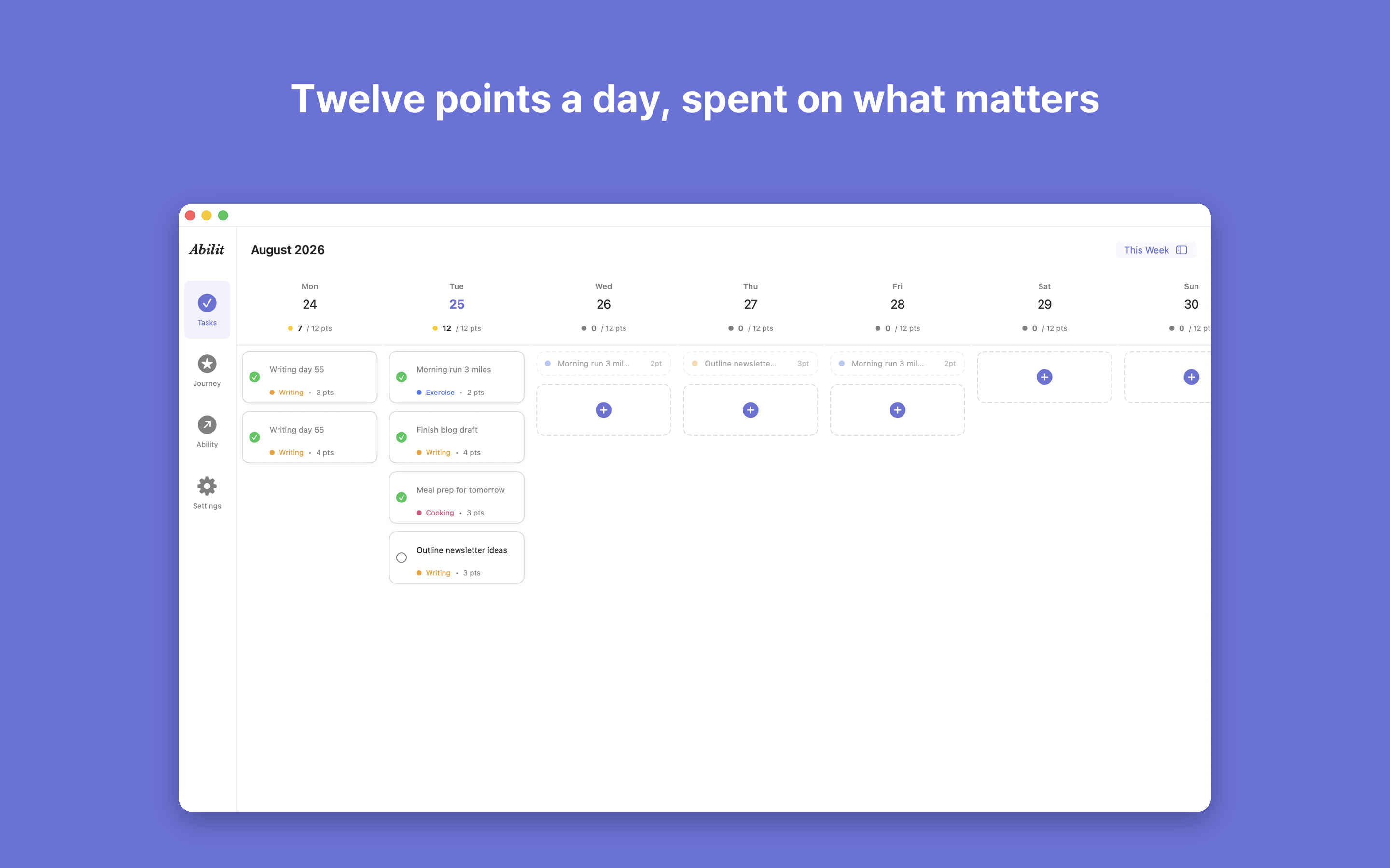 Abilit: To-dos become skills screenshot 16