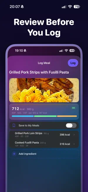 CleanMeal: AI Calorie Tracker screenshot 3