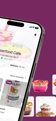 Superfood Cafe To Go iPhone screenshot