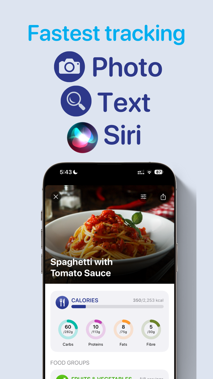 Photo Calories and Diet Bodyful