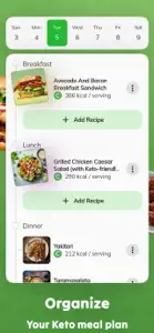 Keto Diet Food Diary screenshot #6 for iPhone