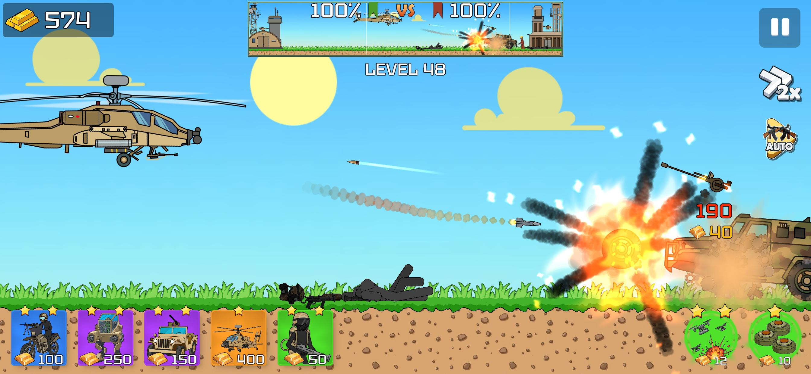 Stick Ragdoll Modern Battle