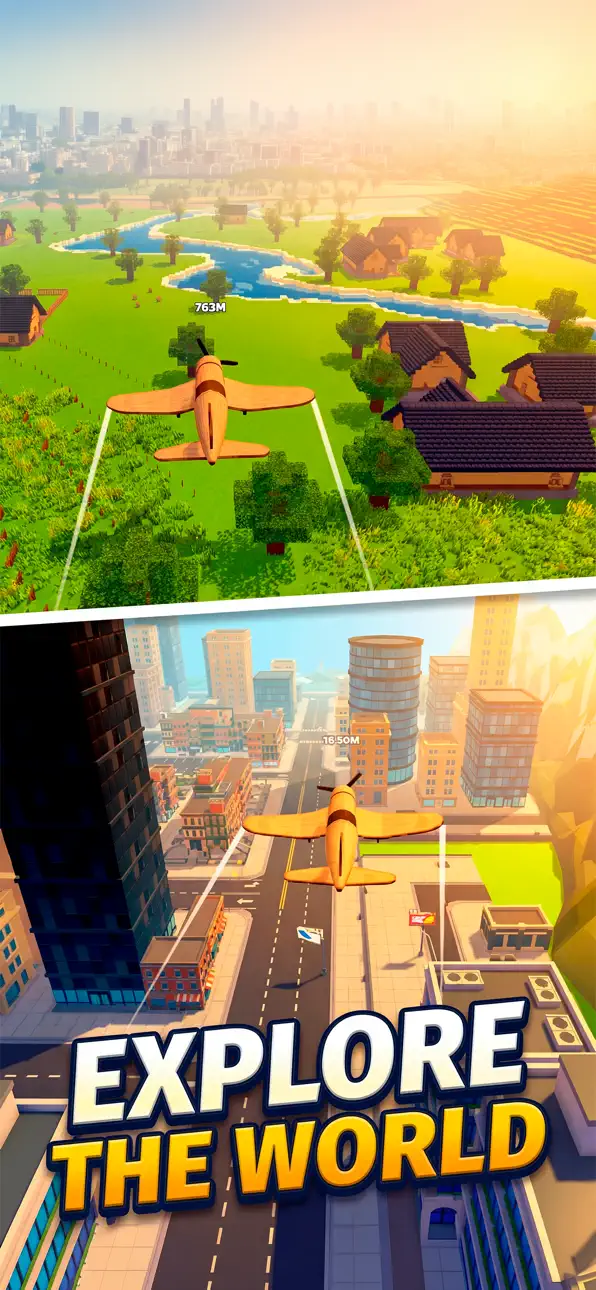 Epic Plane Evolution iOS Mod IPA screenshot 3 - iOS game interface
