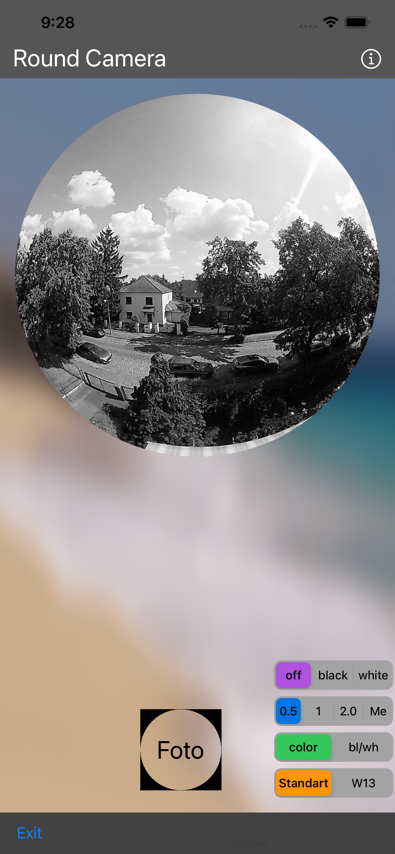 Round Camera