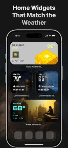 Game Weather IRL App Store screenshot 3