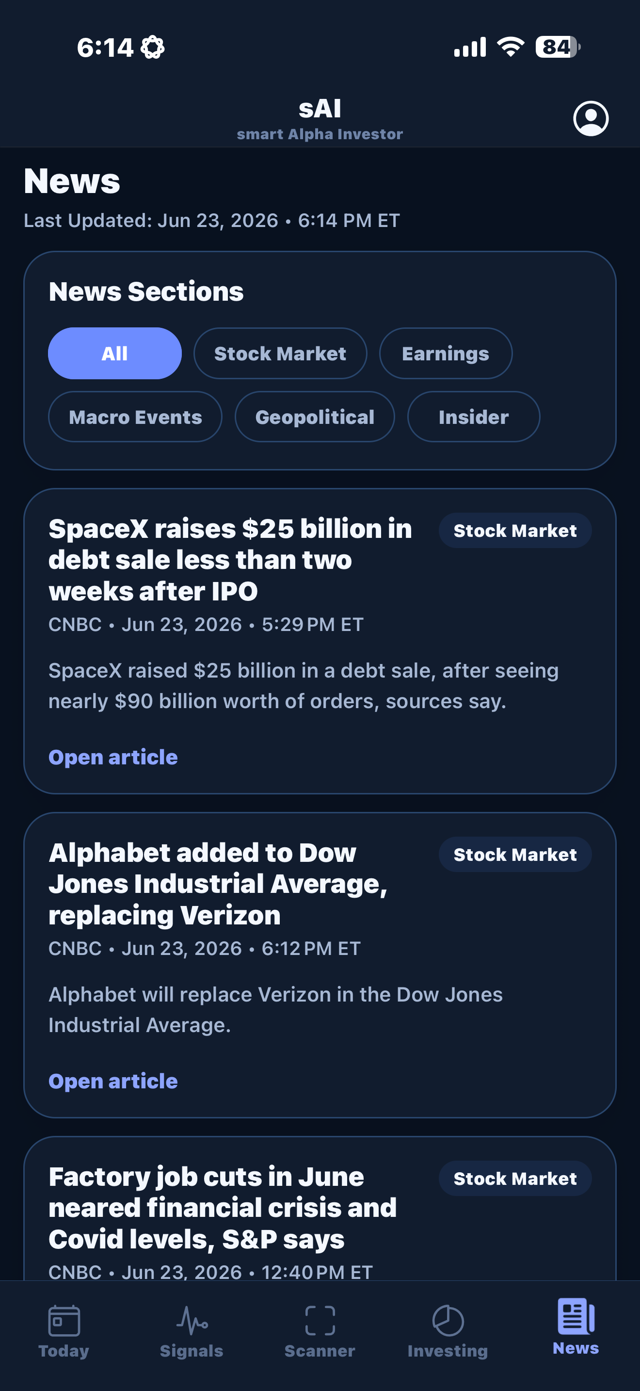 smart Alpha Investor screenshot 7