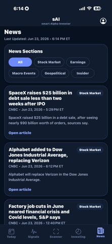 smart Alpha Investor Screenshot 7 of 9