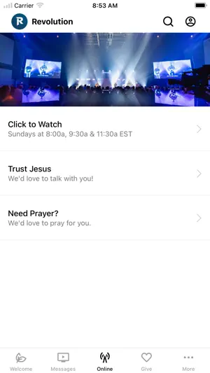 Revolution Church GA screenshot 3