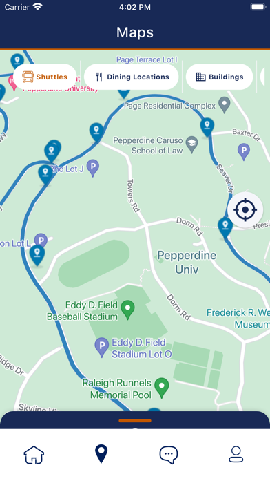 Pepperdine University Screenshot