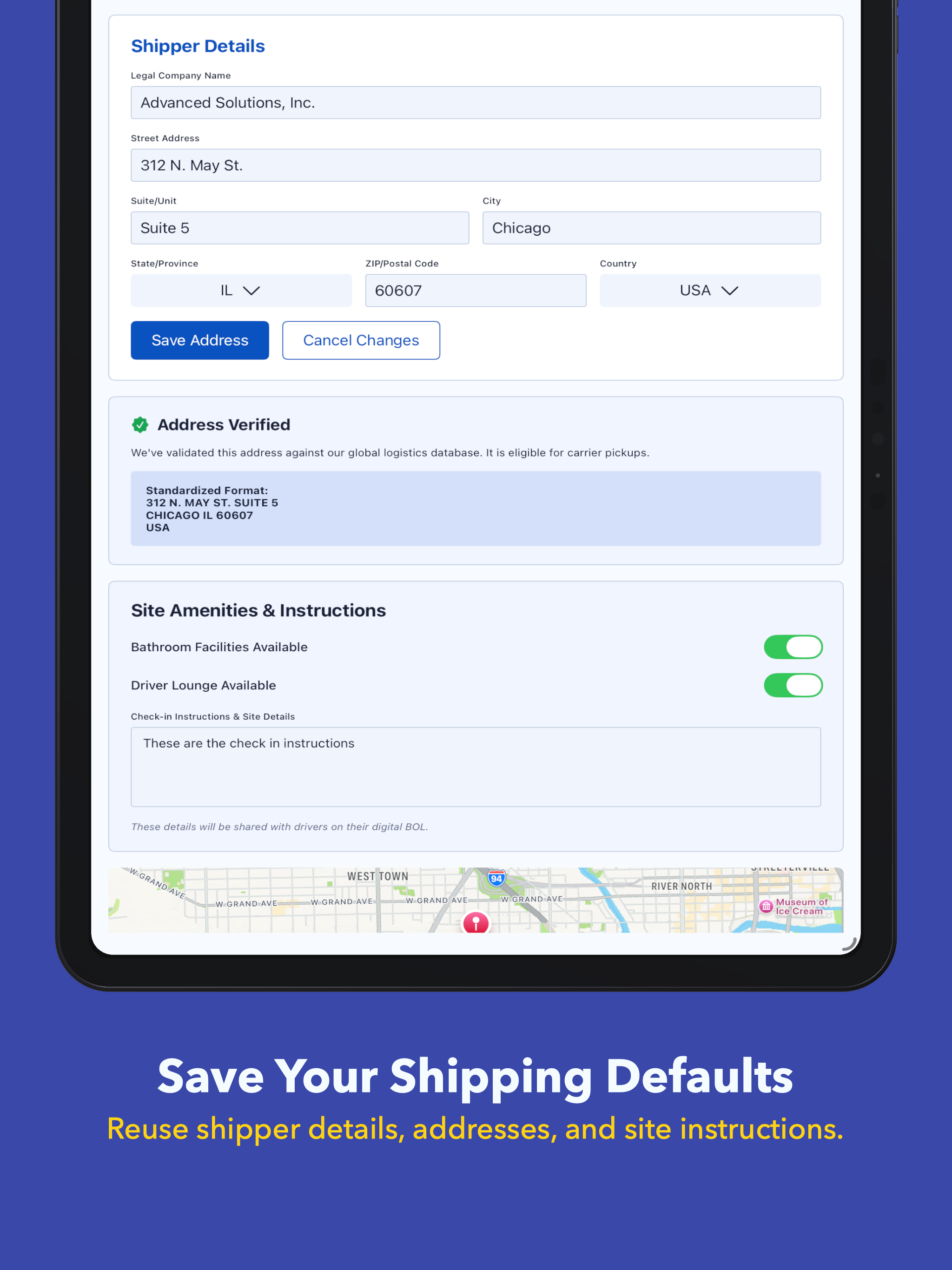 eBOL Bill of Lading screenshot 4