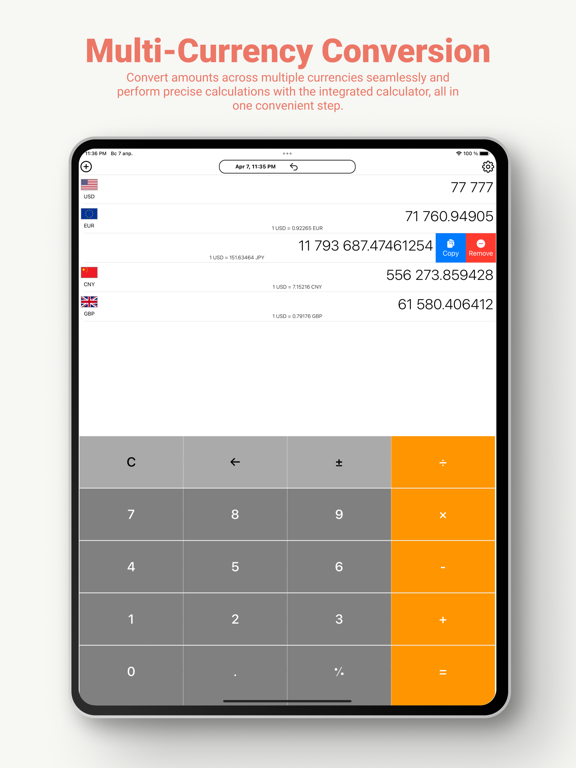 Screenshot #4 pour Argent Convertisseur Devises