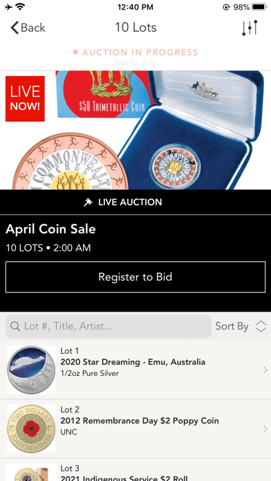 App screenshot