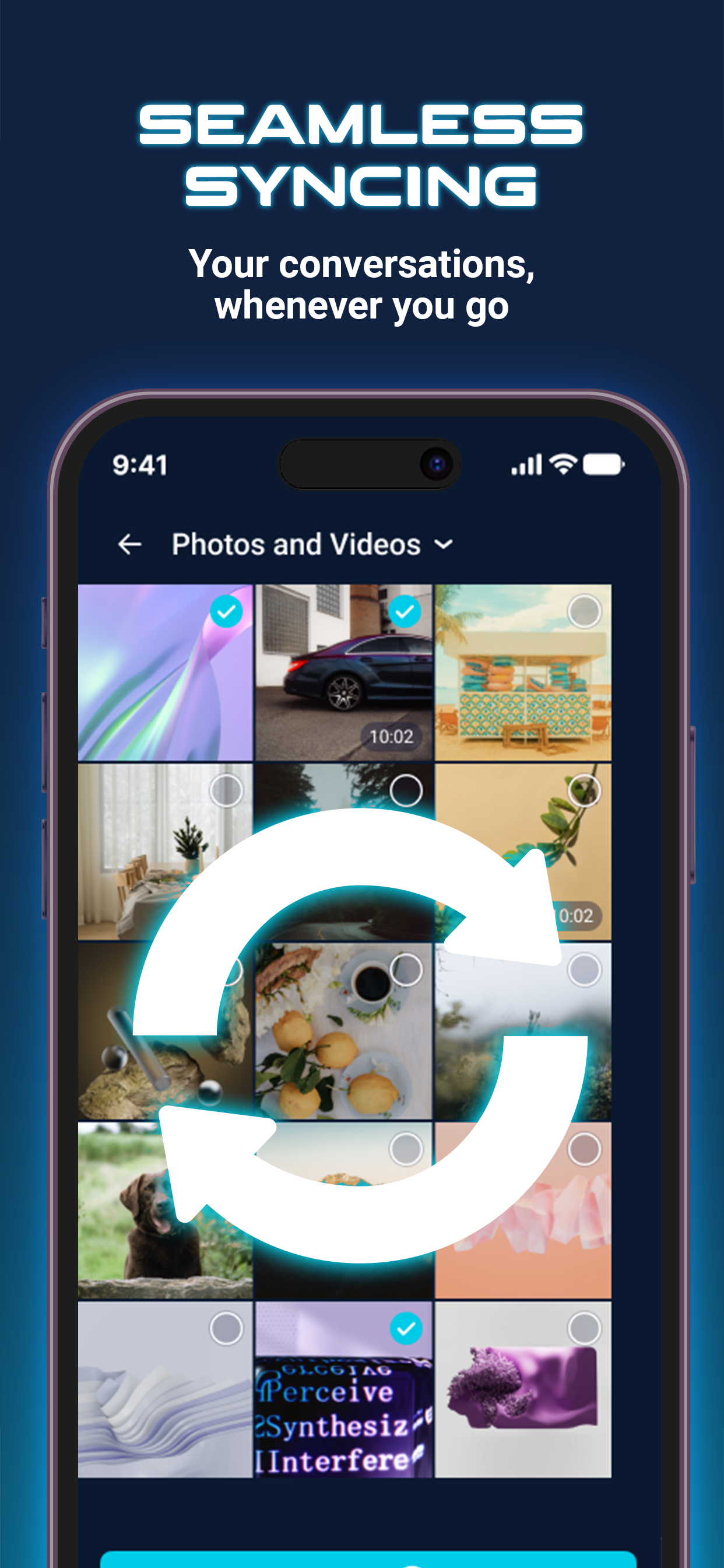 Sync: Secure Chat & Private AI