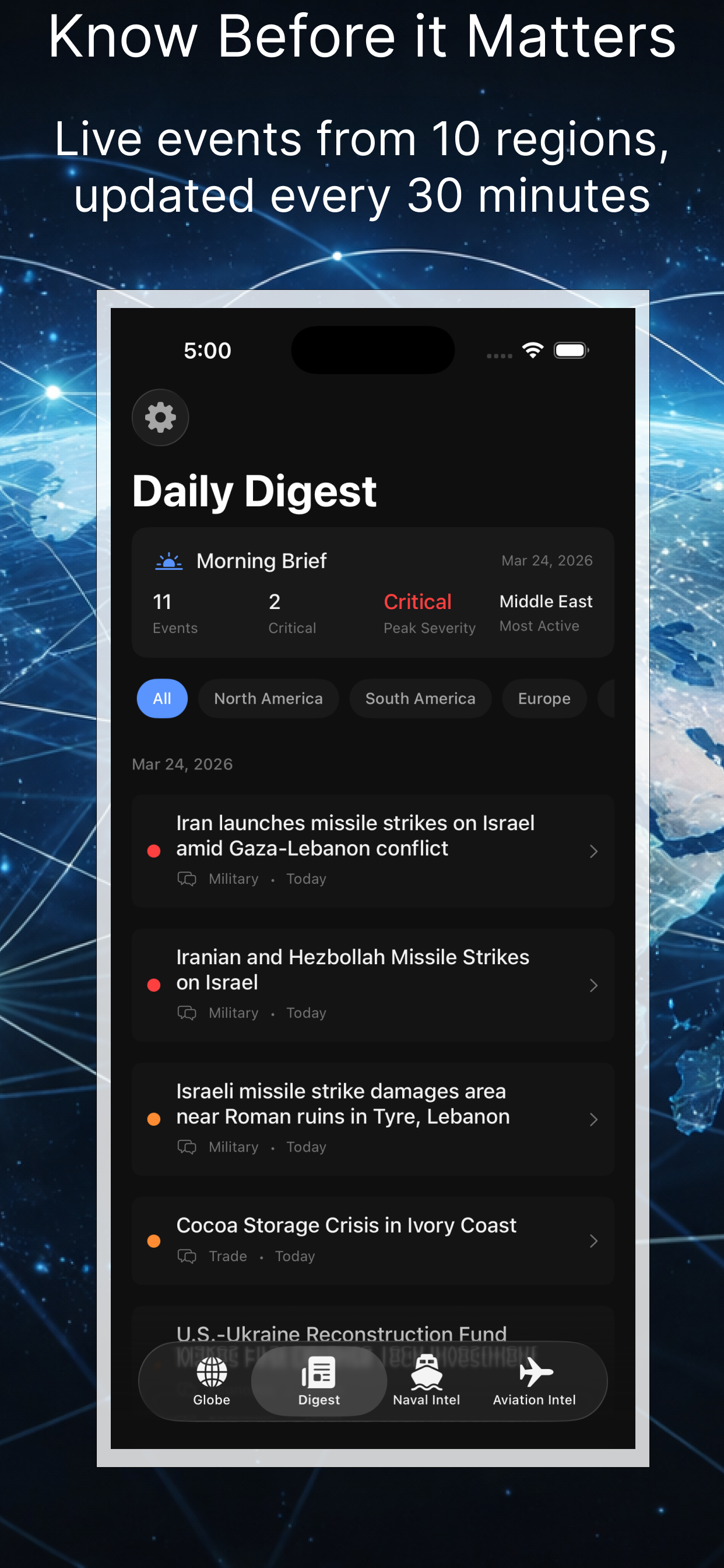 Atlas: War & Conflict Monitor screenshot 10