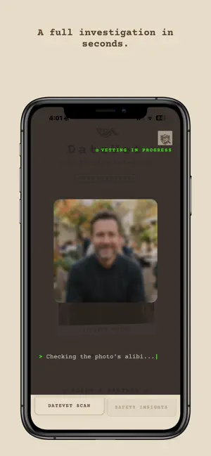 DateVet screenshot 2