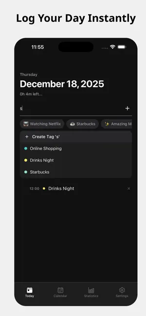 tagDay - Daily Log screenshot 2