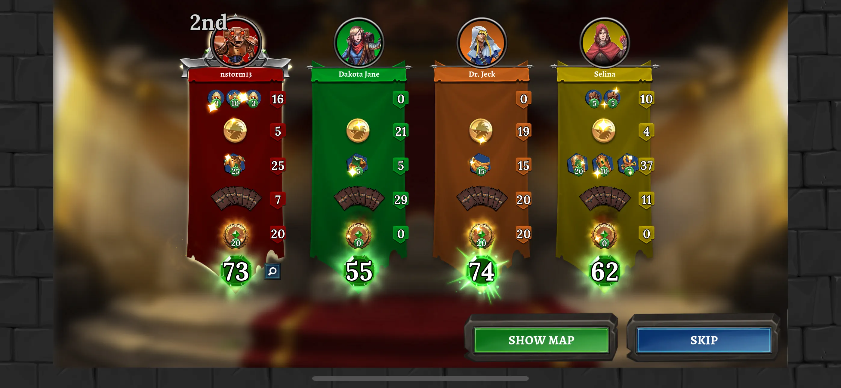 #8. Clank! (iOS) Által: Dire Wolf Digital