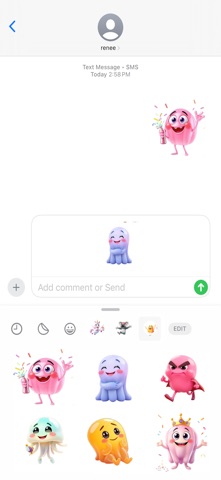 欢乐果冻贴纸 screenshot