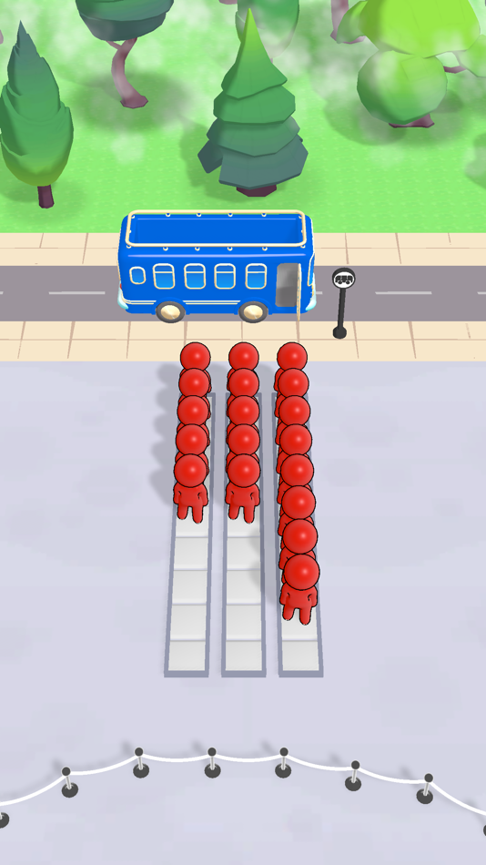#6. Passenger Queue 3D (iOS) 由: DK Bilgi Teknolojileri
