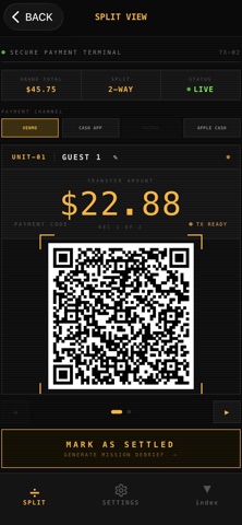 Split QR: Bill Splitter & Tip screenshot