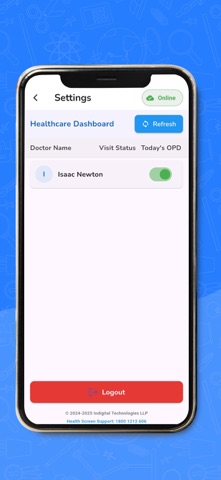 Health Screens screenshot