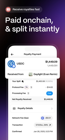 Revelator Wallet iPhone screenshot