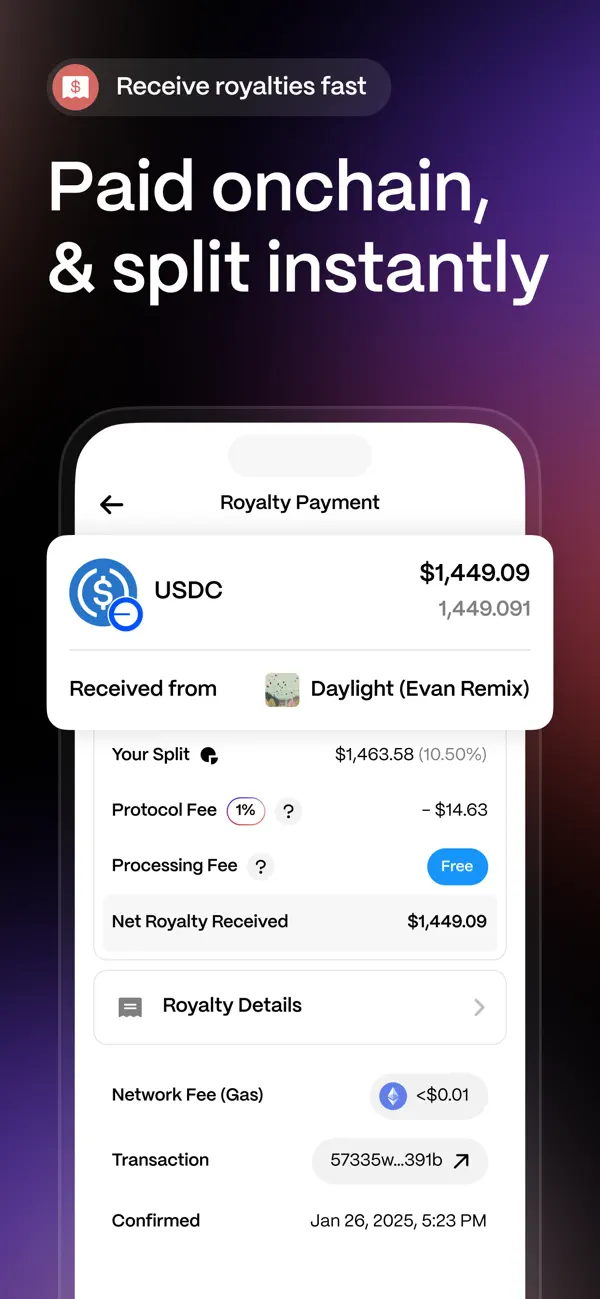 Screenshot #2 pour Revelator Wallet