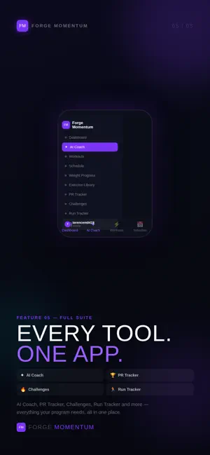 Forge Momentum screenshot 1