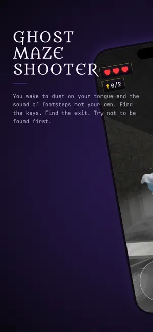 Ghost Maze Shooter screenshot 1