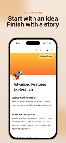 NextNote: Notes & AI Writing Screenshot 2 of 7