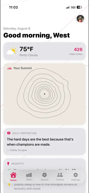 Summit Health Tracking screenshot 1 of 8