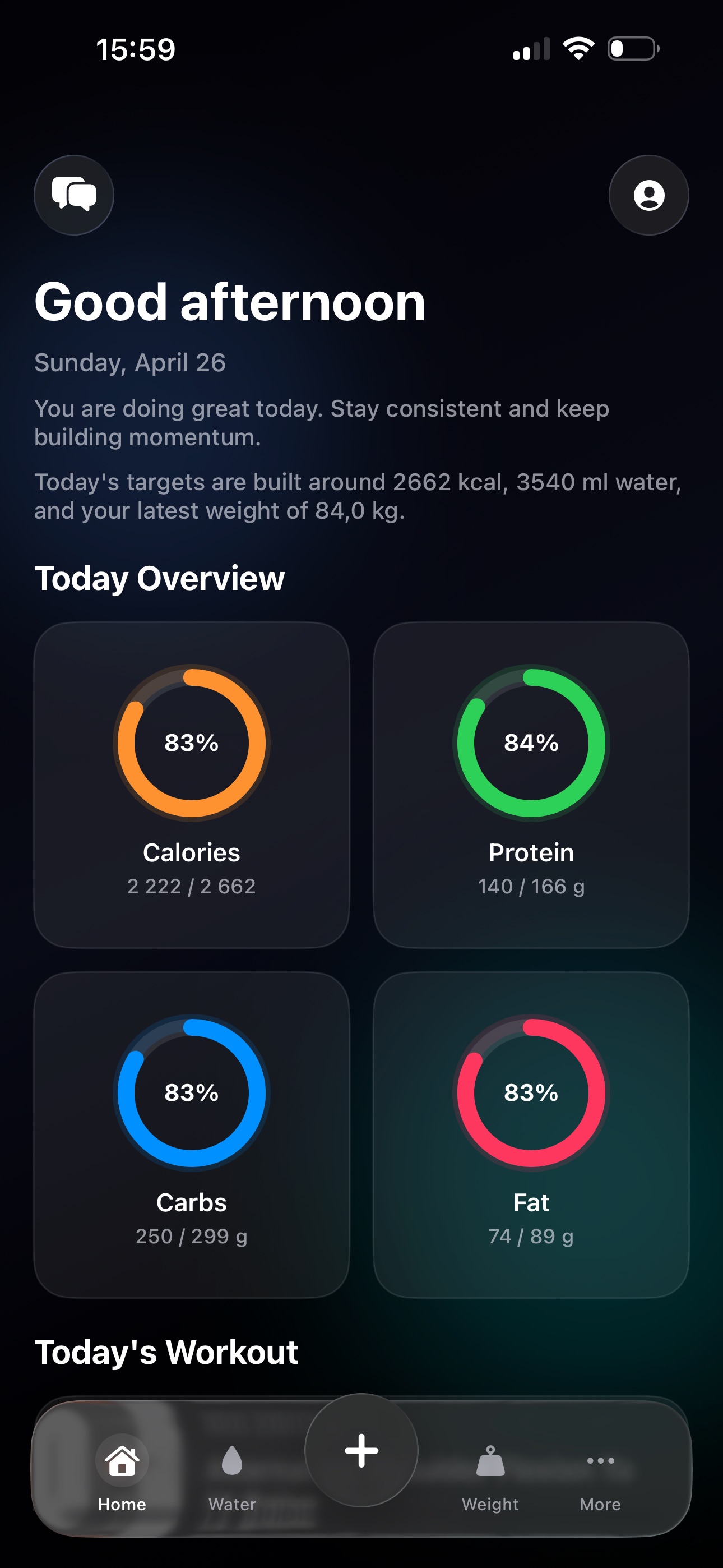 Screenshot 1 of Body Boost AI