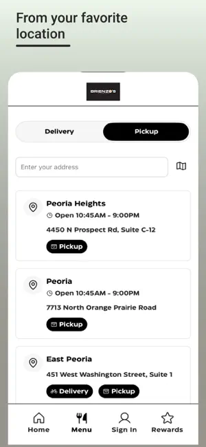Brienzo's Pizza screenshot 3