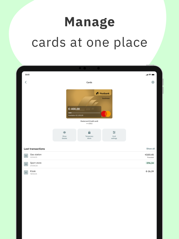 FYRST iPad screenshot 4 - Finance app