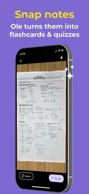 MemOle: AI Flashcard Maker screenshot 3