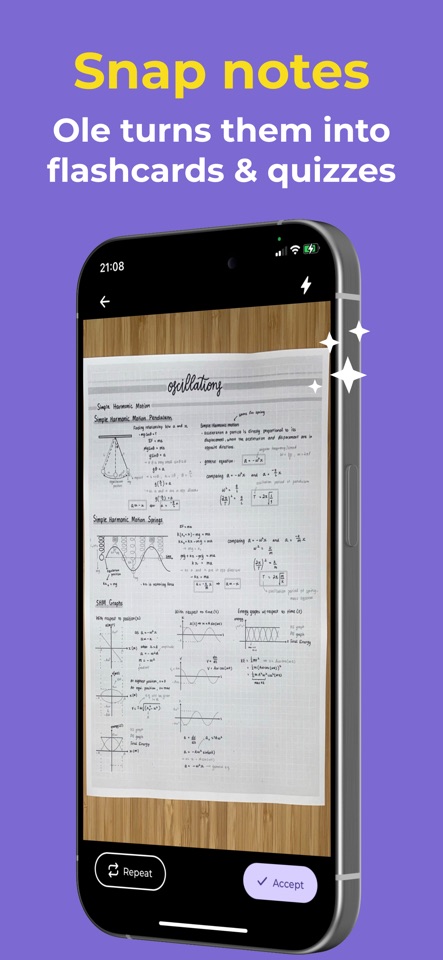 MemOle: AI Flashcard Maker screenshot 3