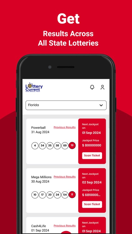 Florida Lottery Ticket Scanner