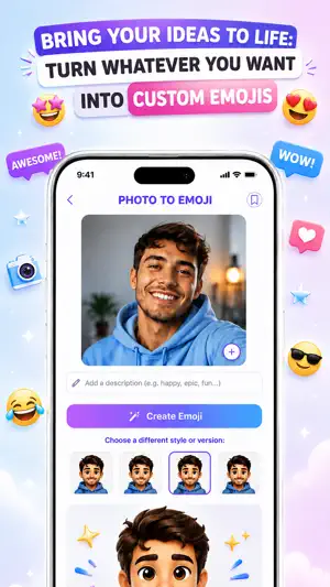 Emoji AI Maker - Keyboard screenshot 2