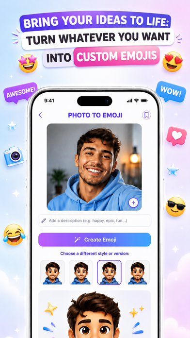 Emoji AI Maker - Keyboard Screenshot 2 of 10