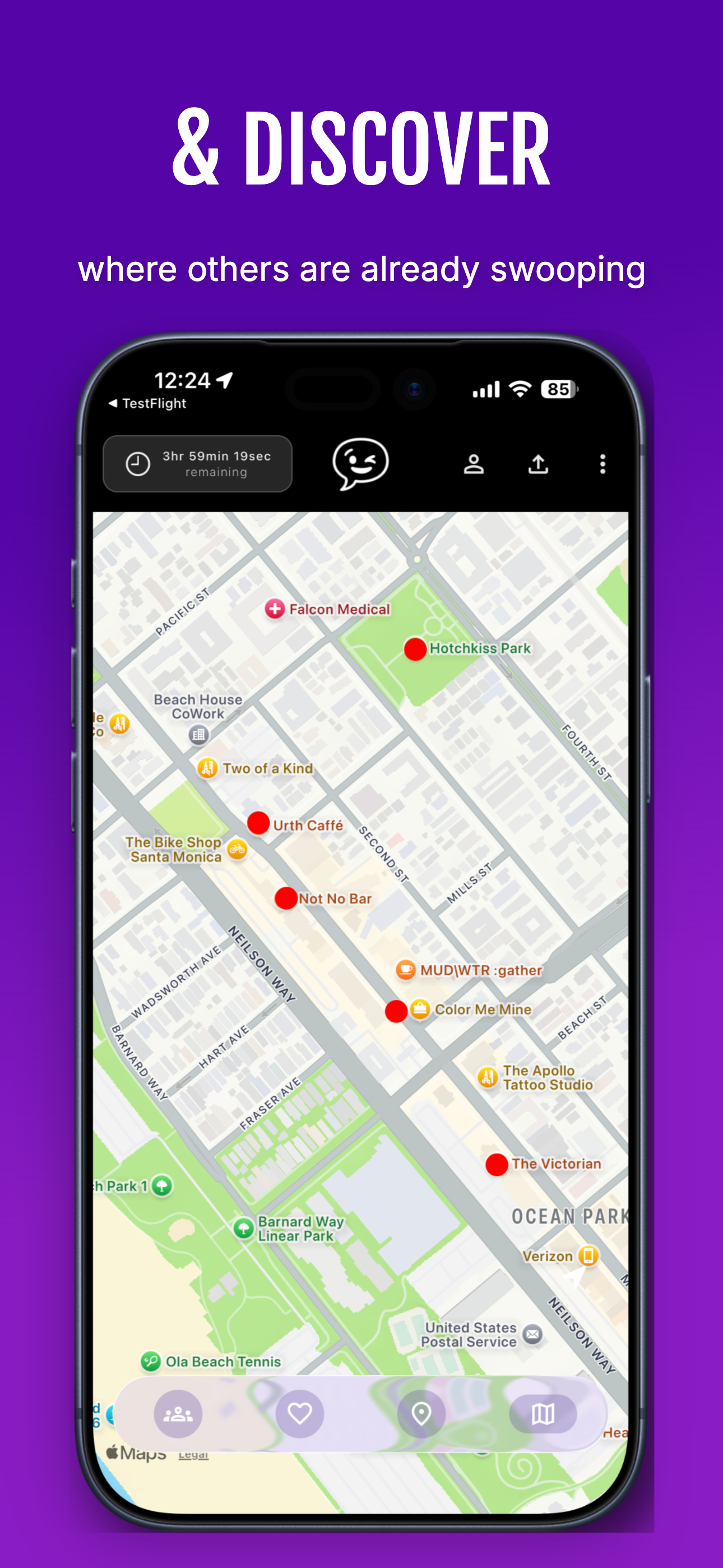 Swoop: Chat & Meet IRL