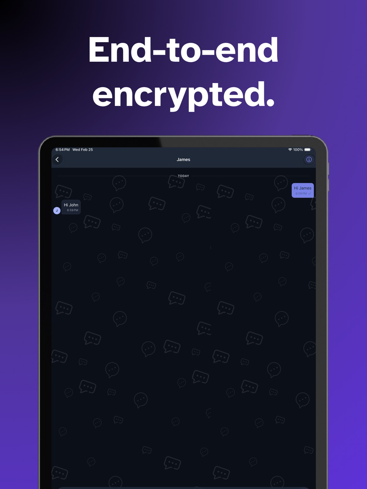 UmeChat Pro ipad screenshot 2