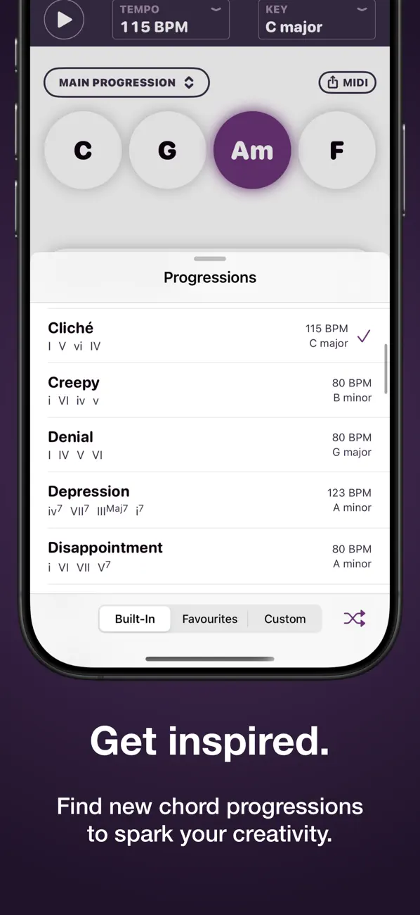Screenshot #1 pour Autochords