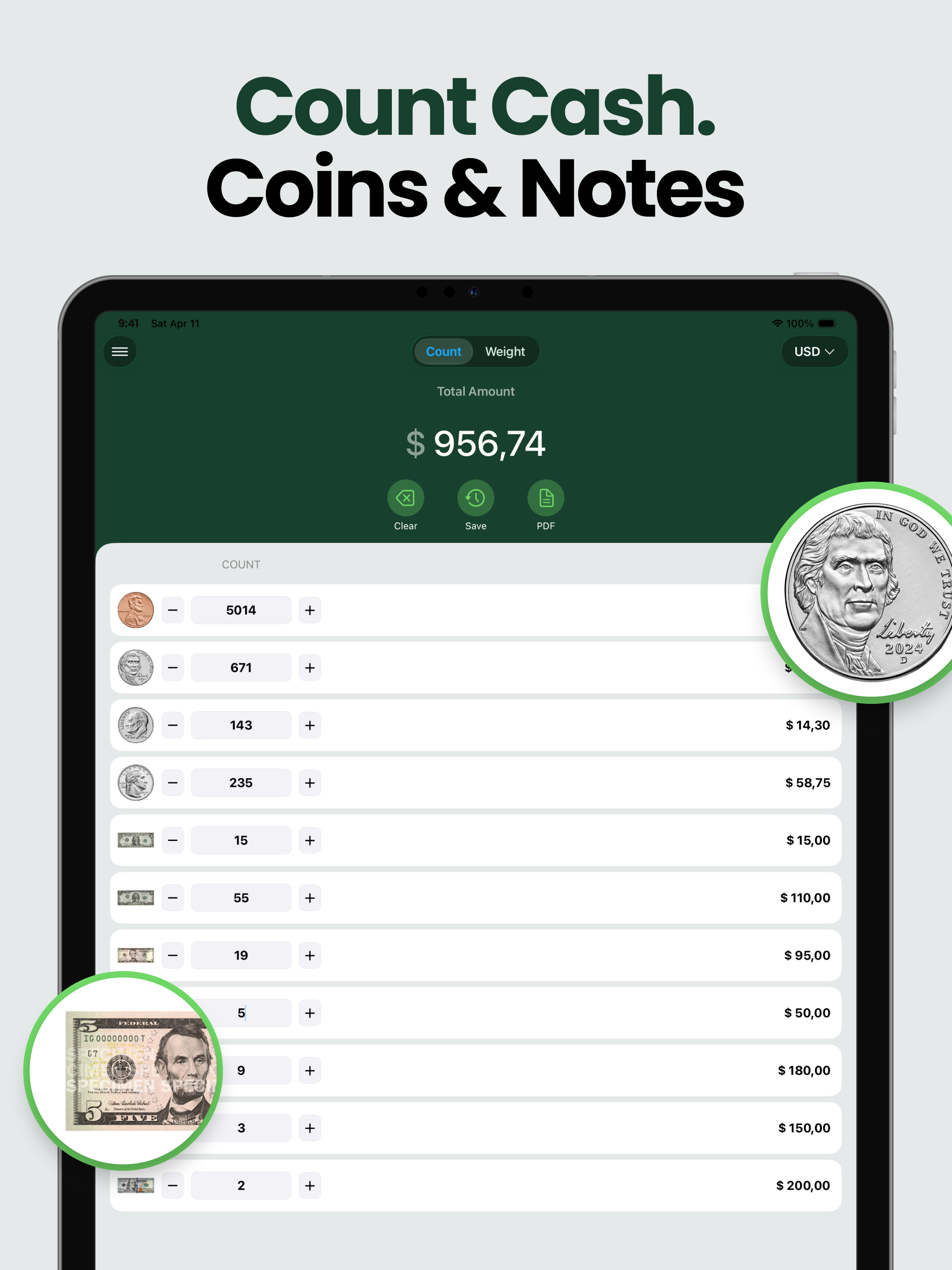 Coin Counter - CoinPouch