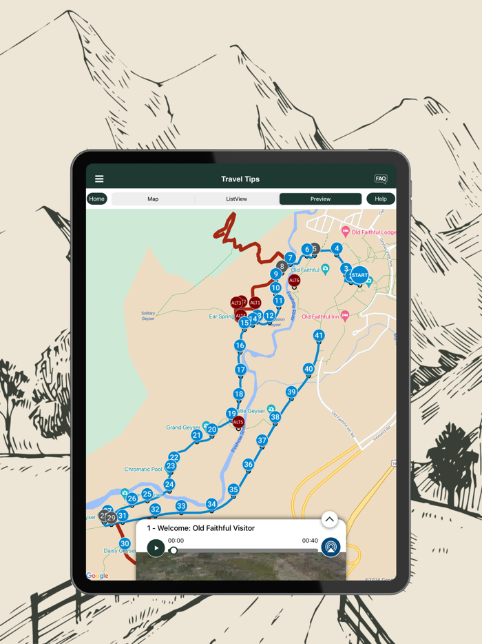 USA National Parks Audio Guide