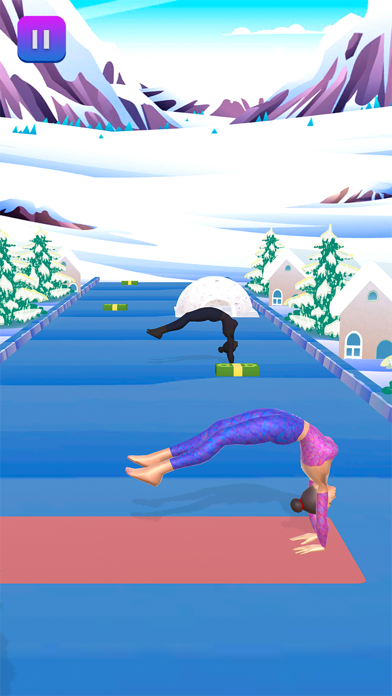 Yoga 3D Workout-FlexRun Screenshot